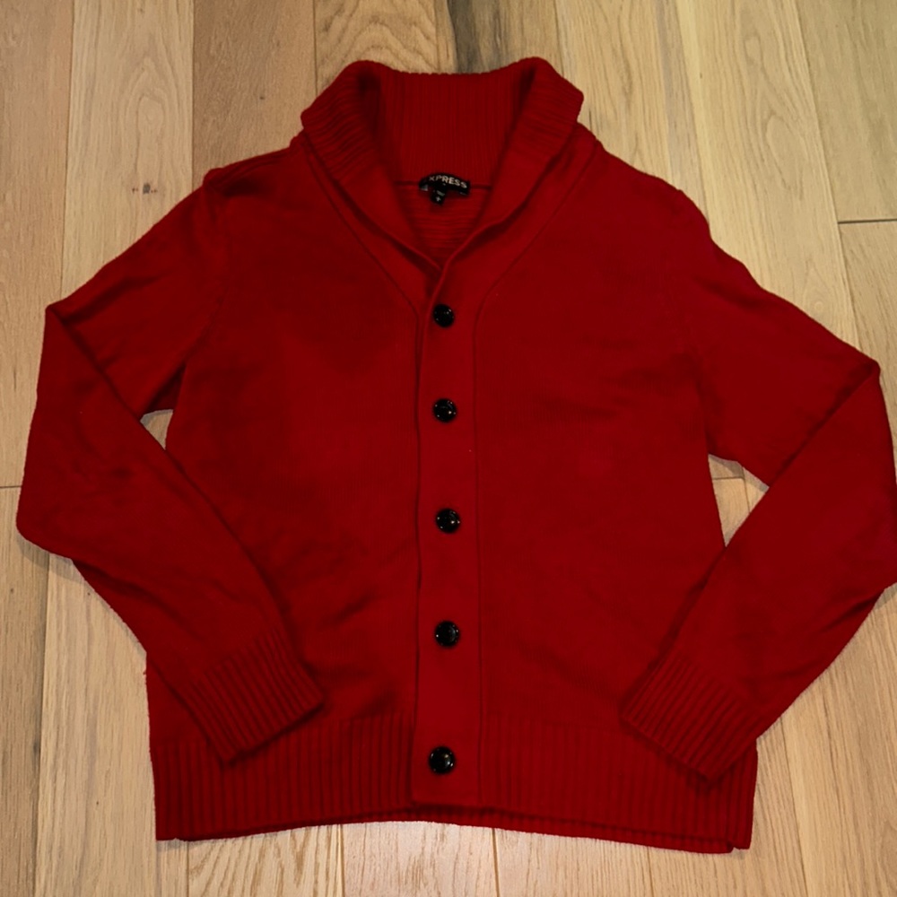Men’s Express sweater cardigan